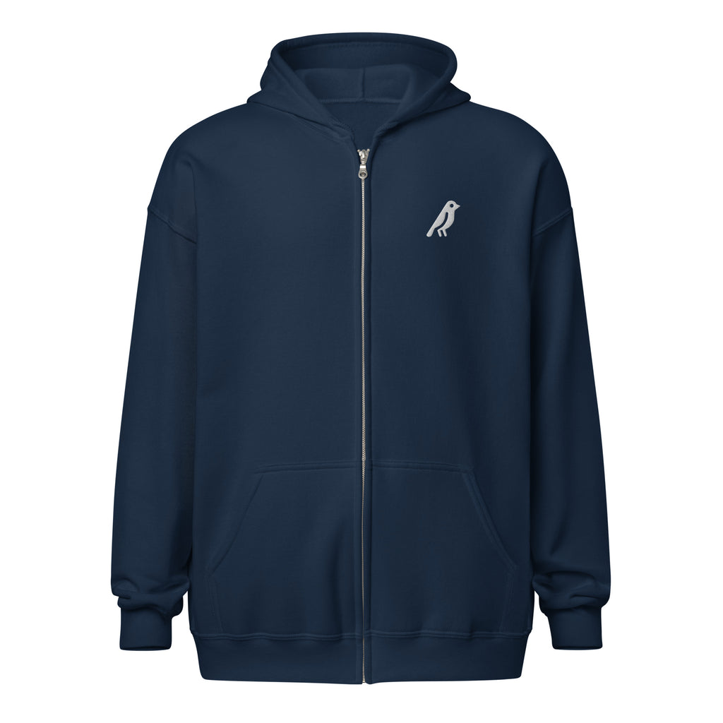 Nightingale Origins - Embroidery Unisex Heavy Blend Zip Hoodie